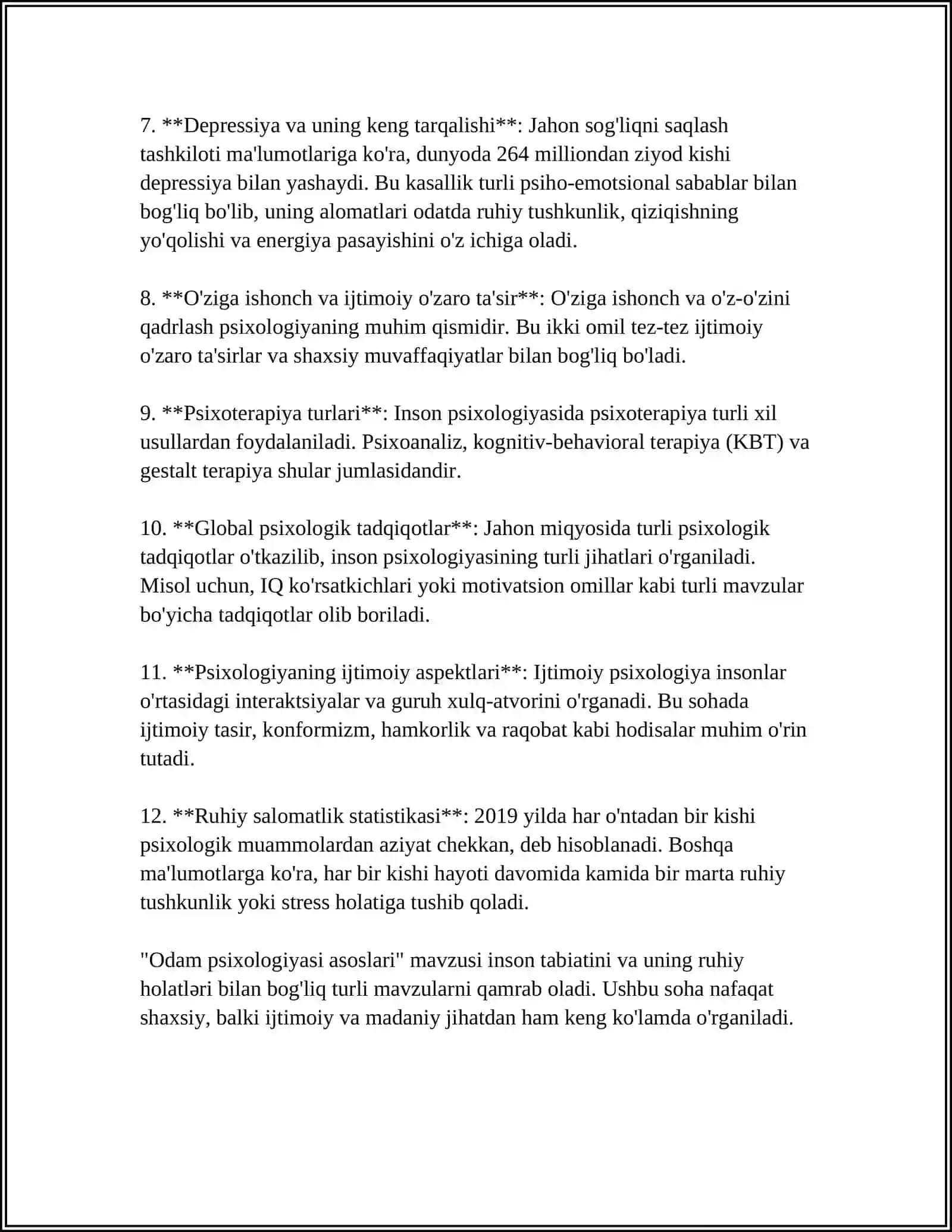 Odam psixologiyasi asoslari 4