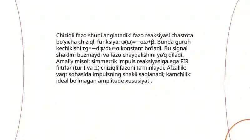 Chiziqli fazoning tarifi va misollar 4