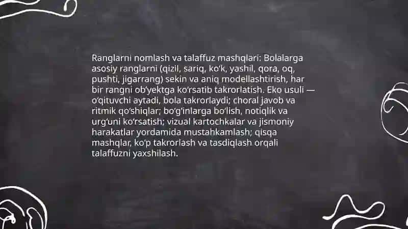 Asosiy ranglarni tanitish 4