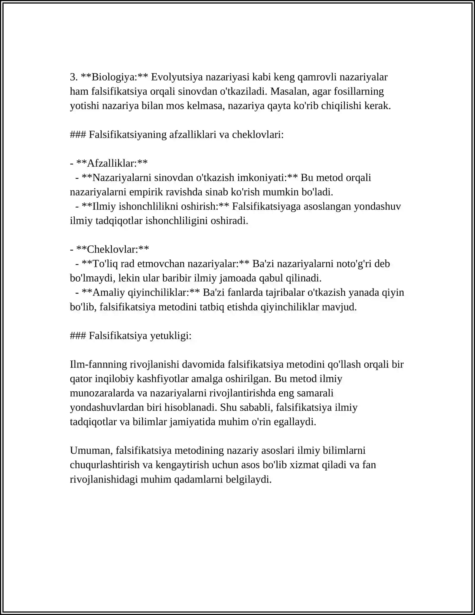 FALSIFIKASIYA METODI 4