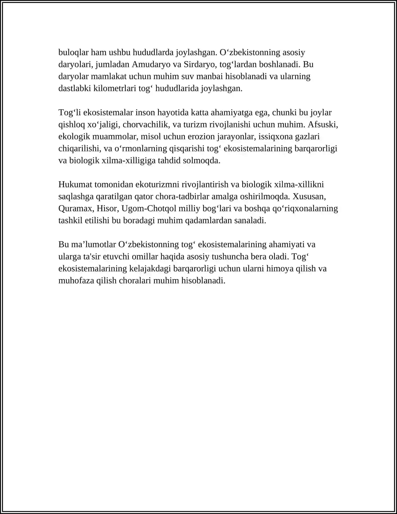 OZBEKISTONNING TÀBIYIY EKOSISTEMASI 4