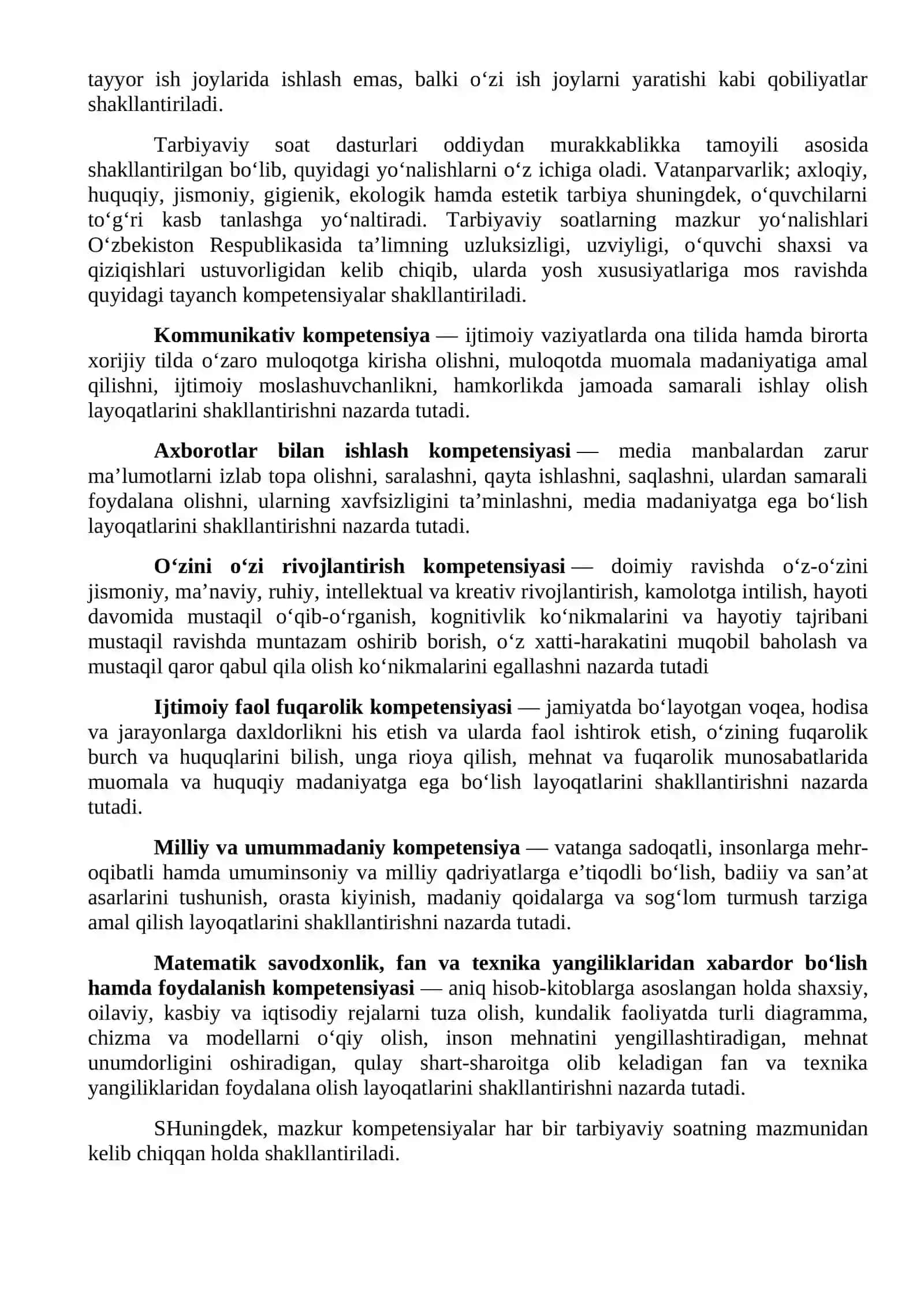 Ta'lim sohasidagi qarorlar 4
