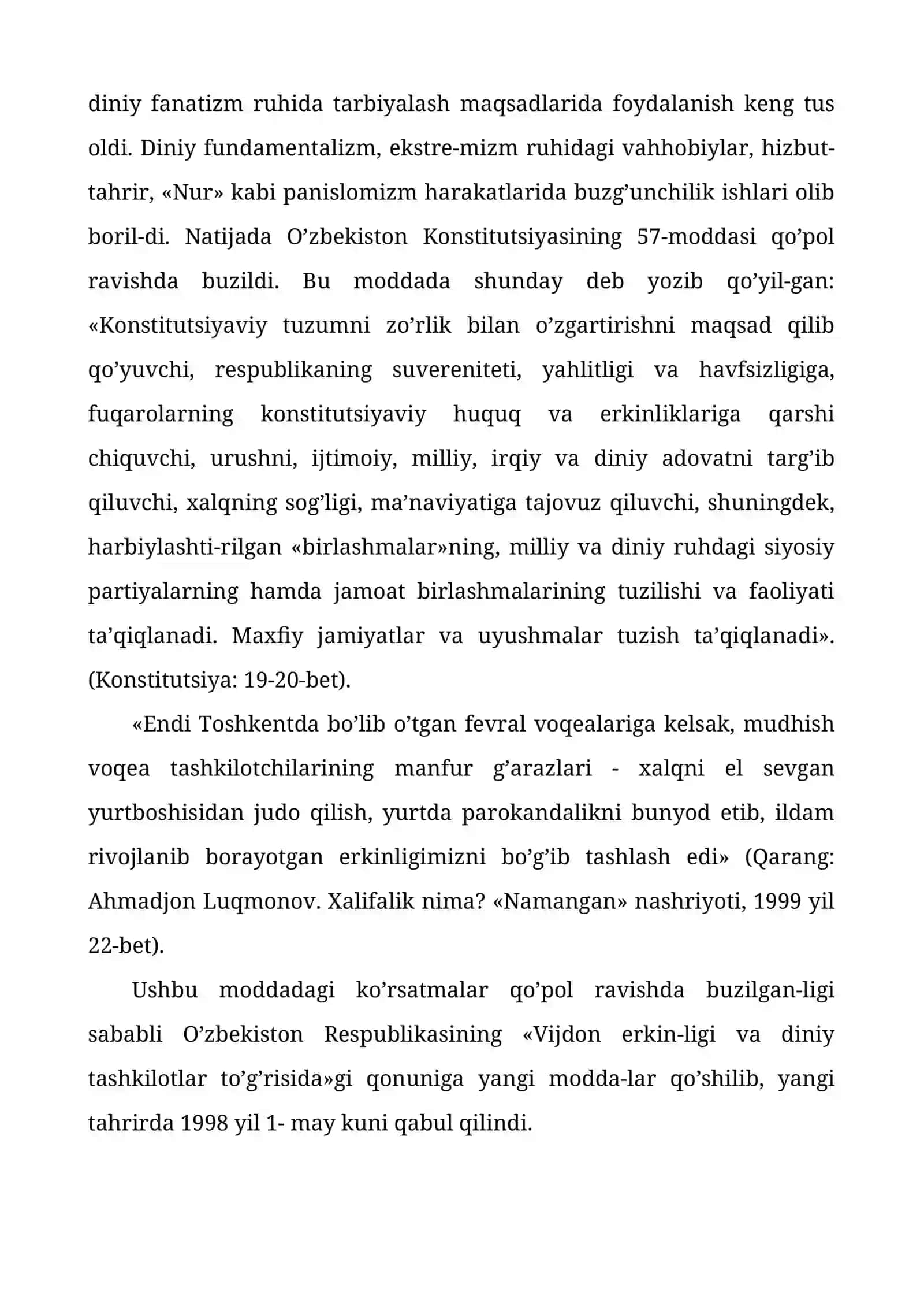 Diniy tashkilotlarning faoliyati 4