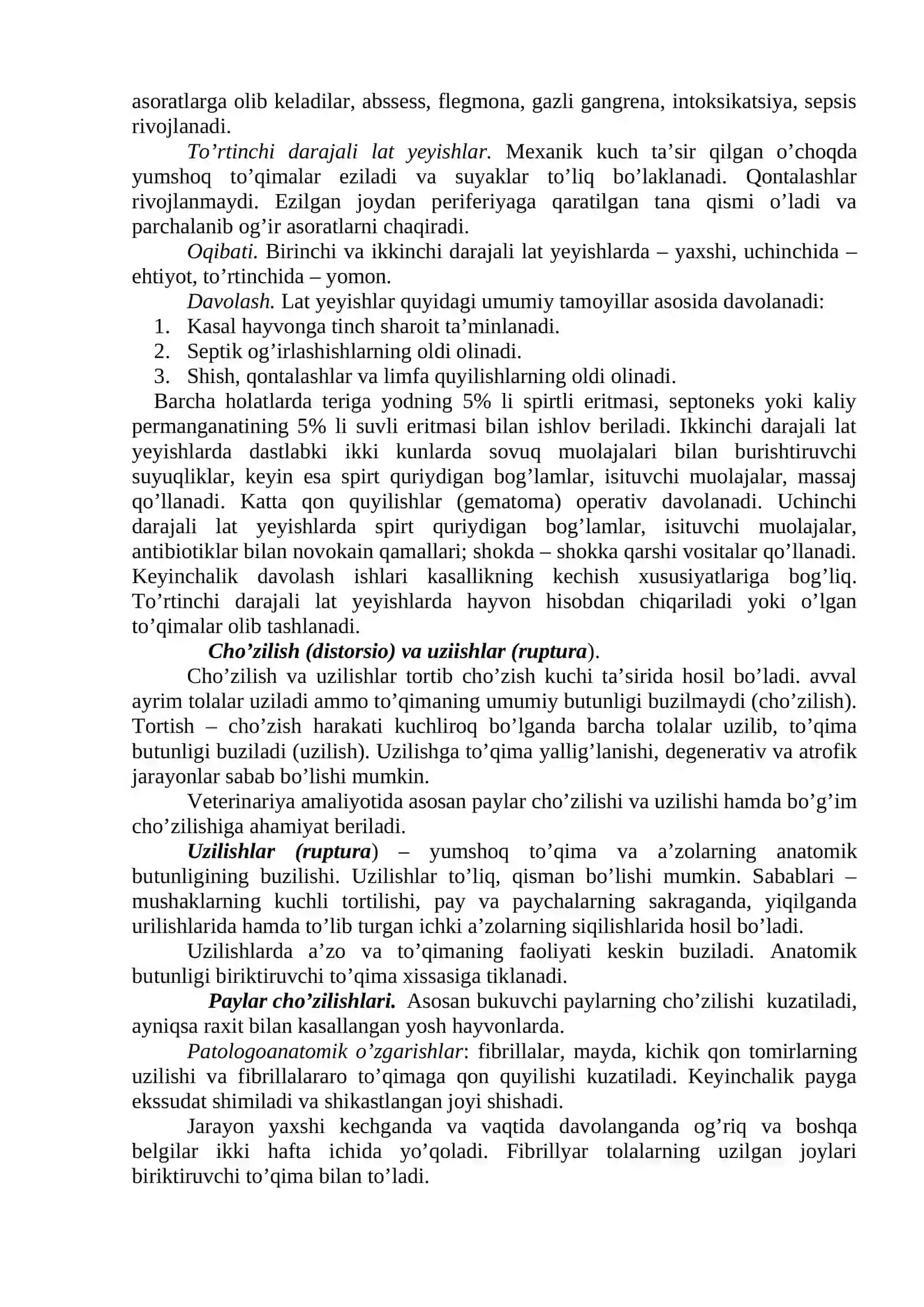 Yopiq mexanik shikastlanishlar 4