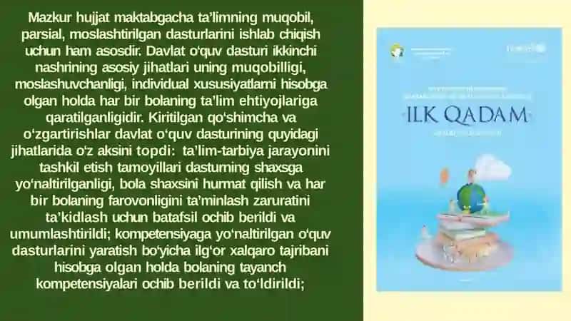 Ilkqadam davlato'quvdasturi 4