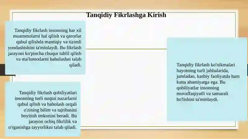 TanqidiyFikrlashning O'n Qoidasi 4