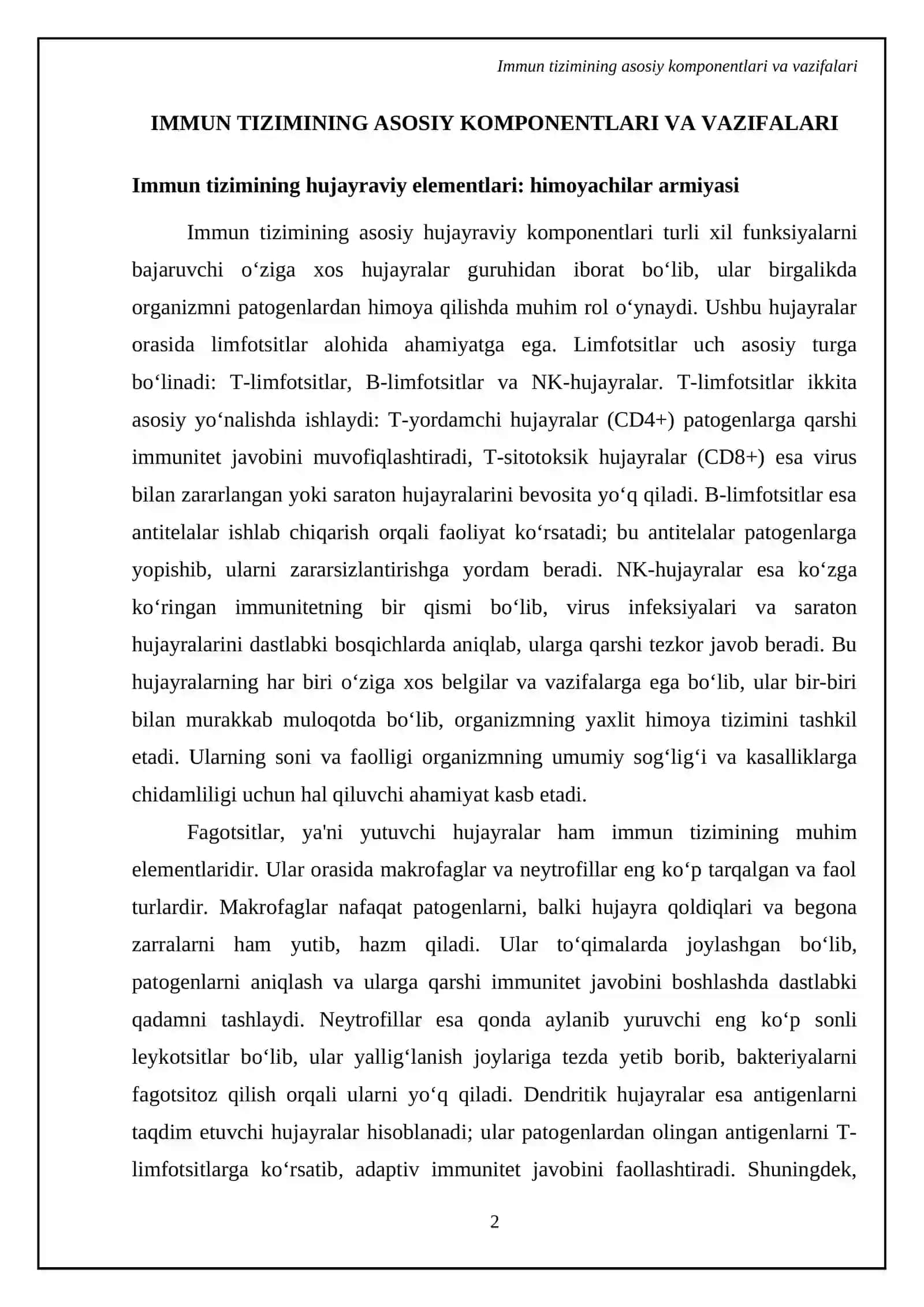 Immunitet haqida tushuncha 4