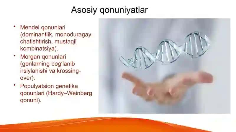 Umumiy genetik asoslari 4