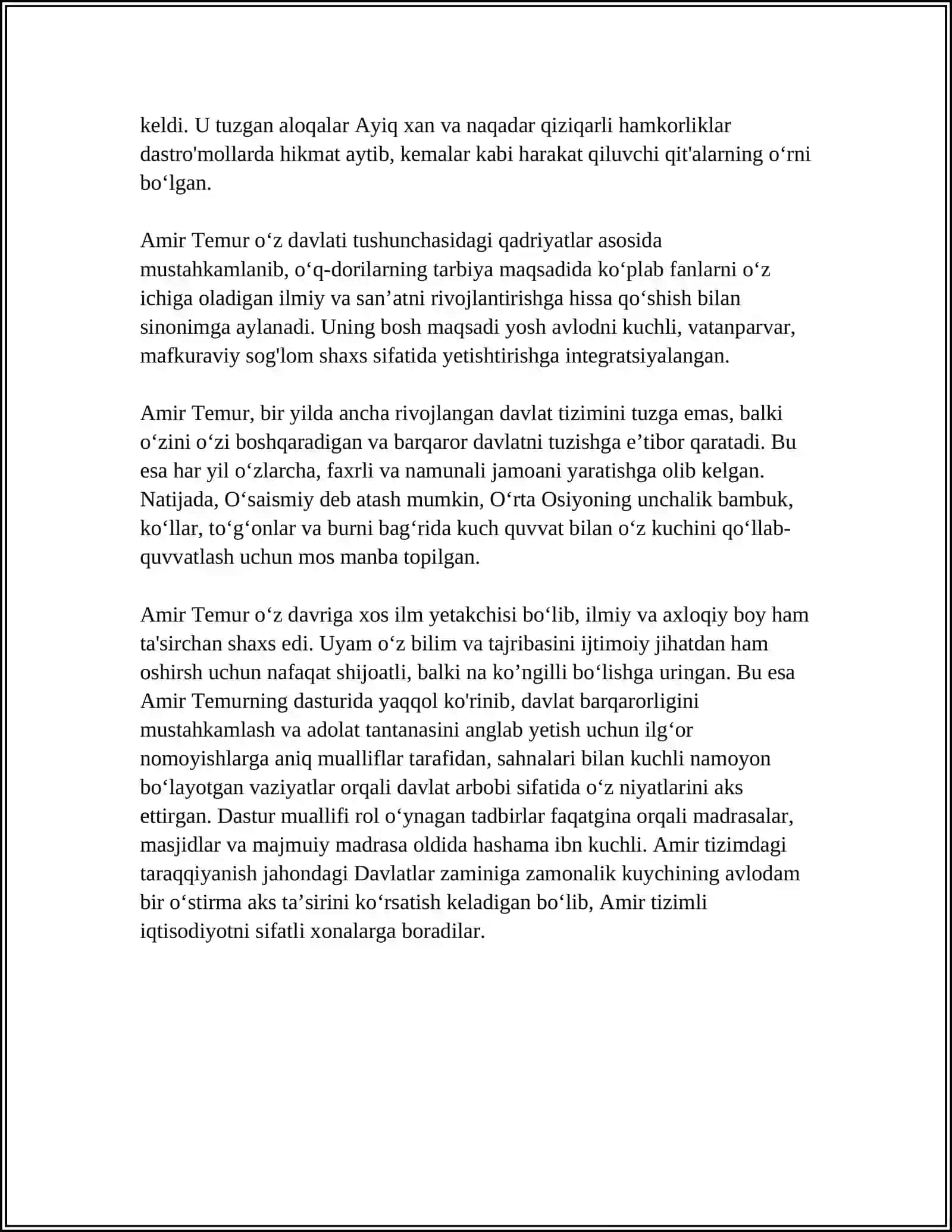 AMUR TEMUR BUYUK DAVLAT ARBOBI 4