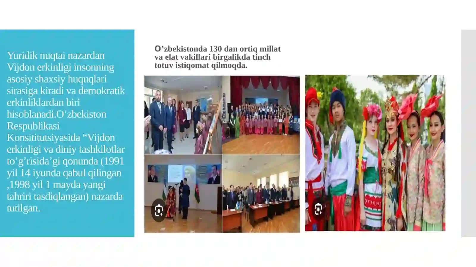 Vijdon va e’tiqod erkinligi 4
