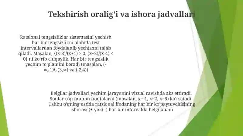 Ratsional tengsizliklar sistemasi 4