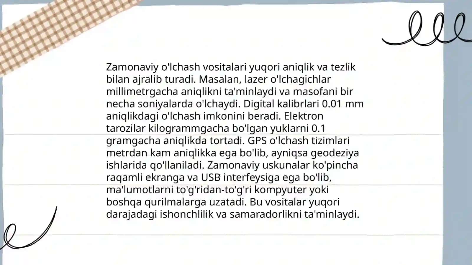 Intellektual o'lchash tizimlarining tarixi 4