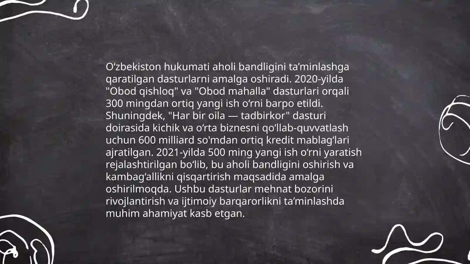 Ijtimoiy sohada davlat siyosatining takomillashib borishi 4
