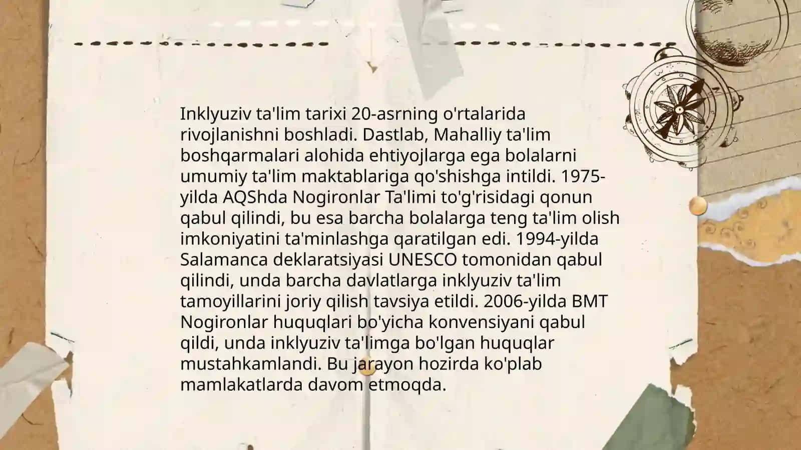 Dunyo hamjamiyatida inkulyuziv talim 4
