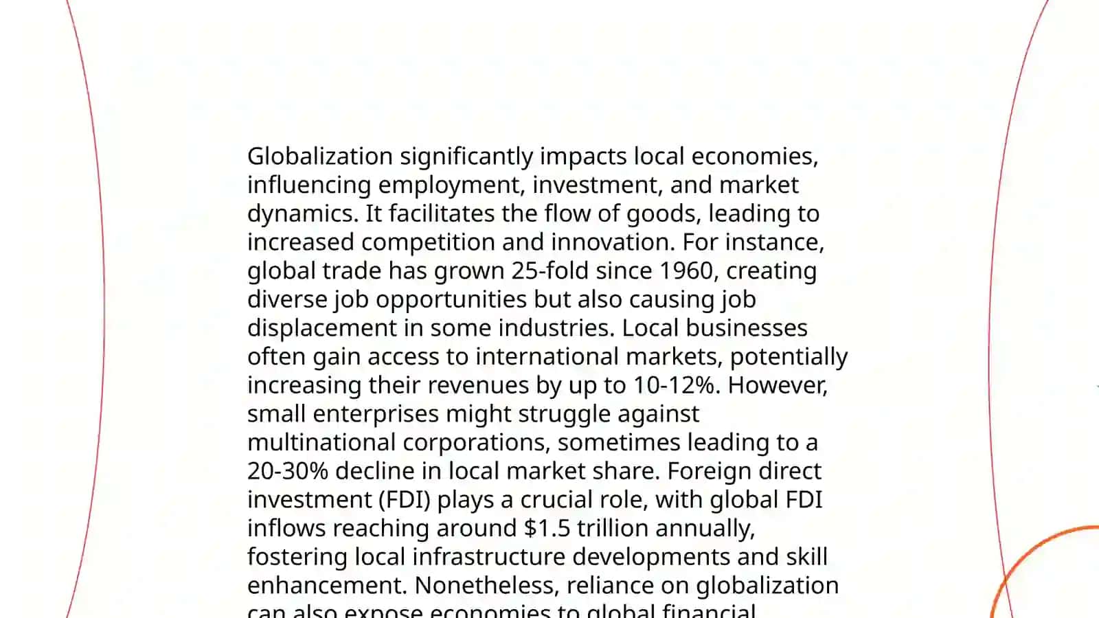 Global world: Globalization. Global statistics. Global culture 4