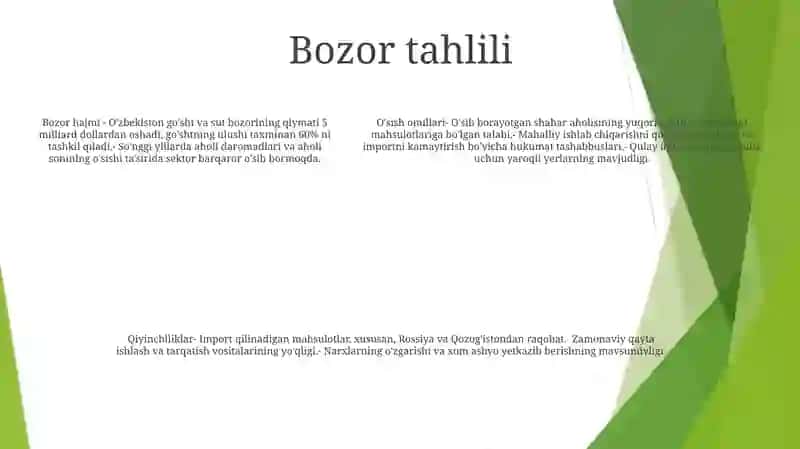 Gaz Ta'minoti Korxonalari Faoliyat 4