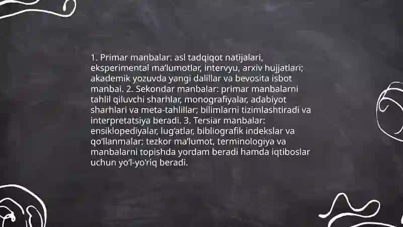Akademik yozuv va axborot 4