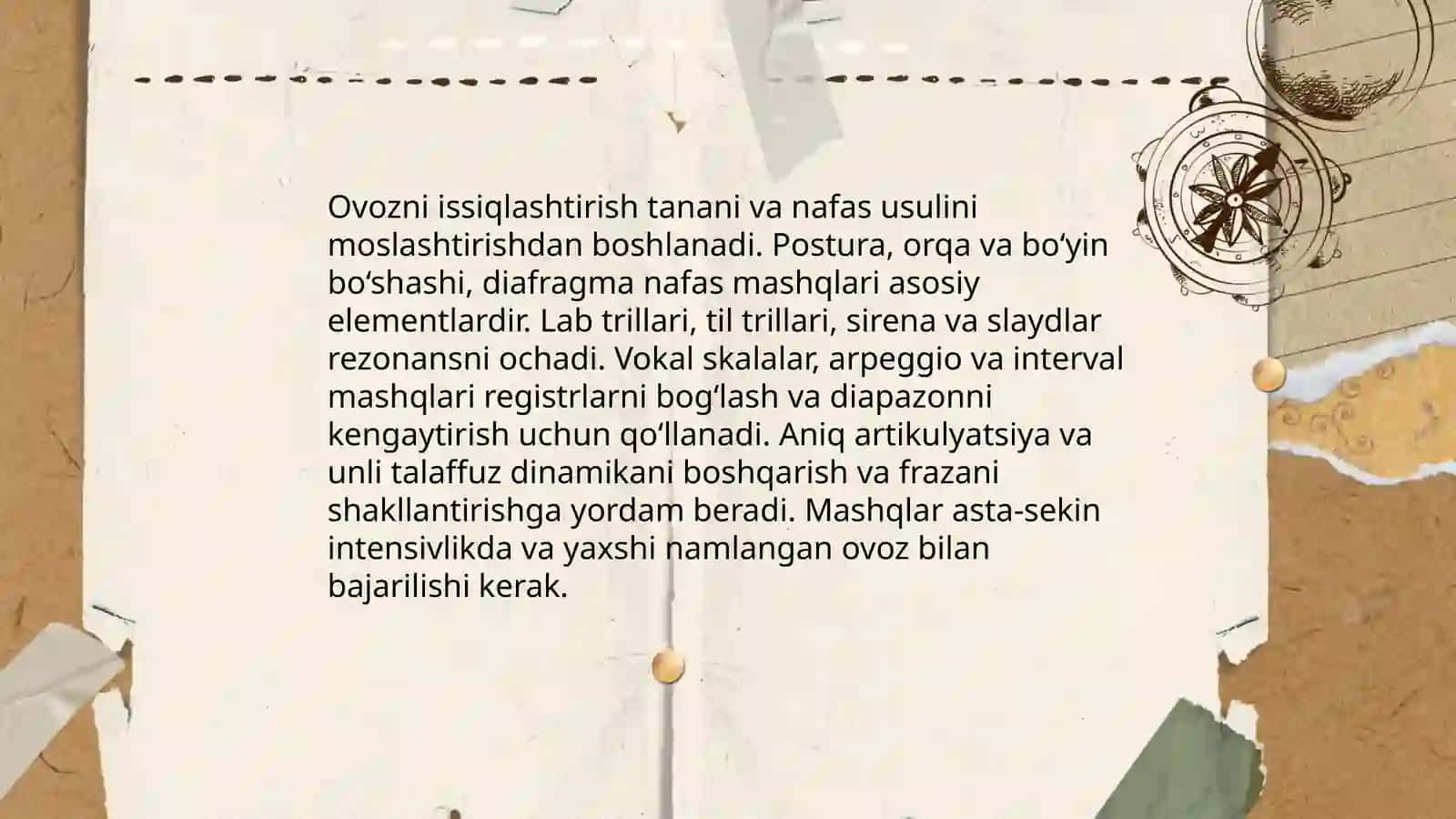 Qo'shiq kuylash metodikasi 4