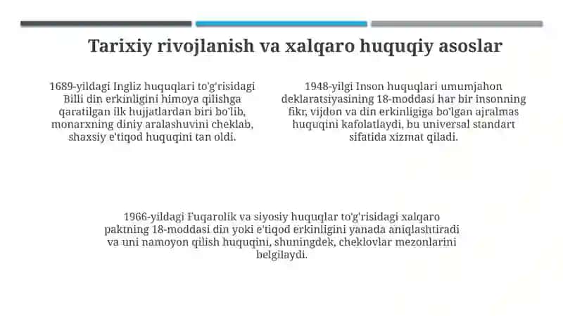 Din va vijdon erkinligi 4