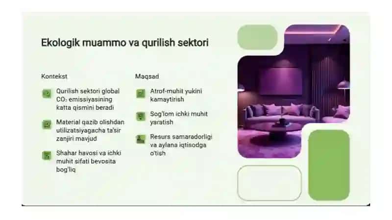 Qurilish materiallari ekologiyasi 4