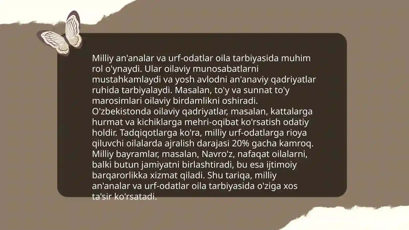 O‘zbek oilasi – milliy dunyoqarash manbai sifatida 4