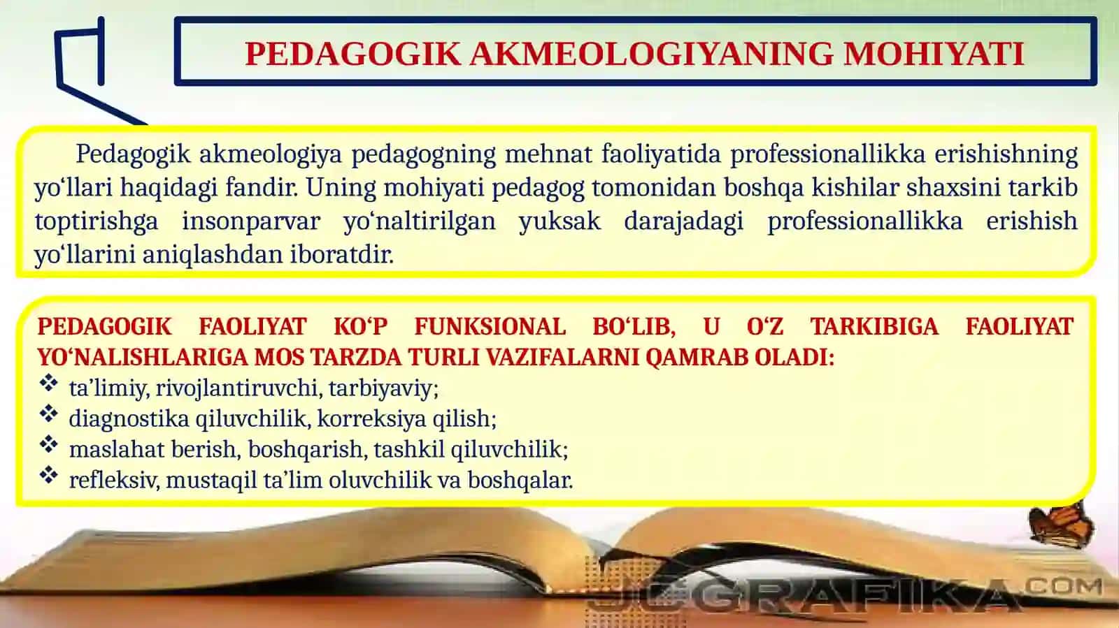 MAKTABGACHA PEDAGOGIK AKMEOLOGIYA 4