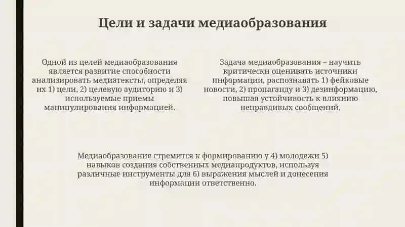 Медиаграмотность в образовательном процессе 4