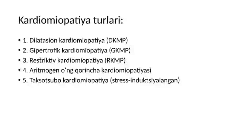 Kardiomiopatiya 4