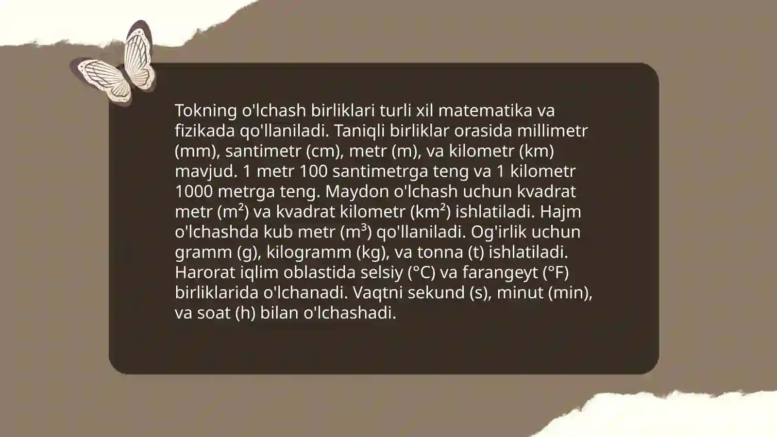 Tok ósimligining rivojlanishi 4