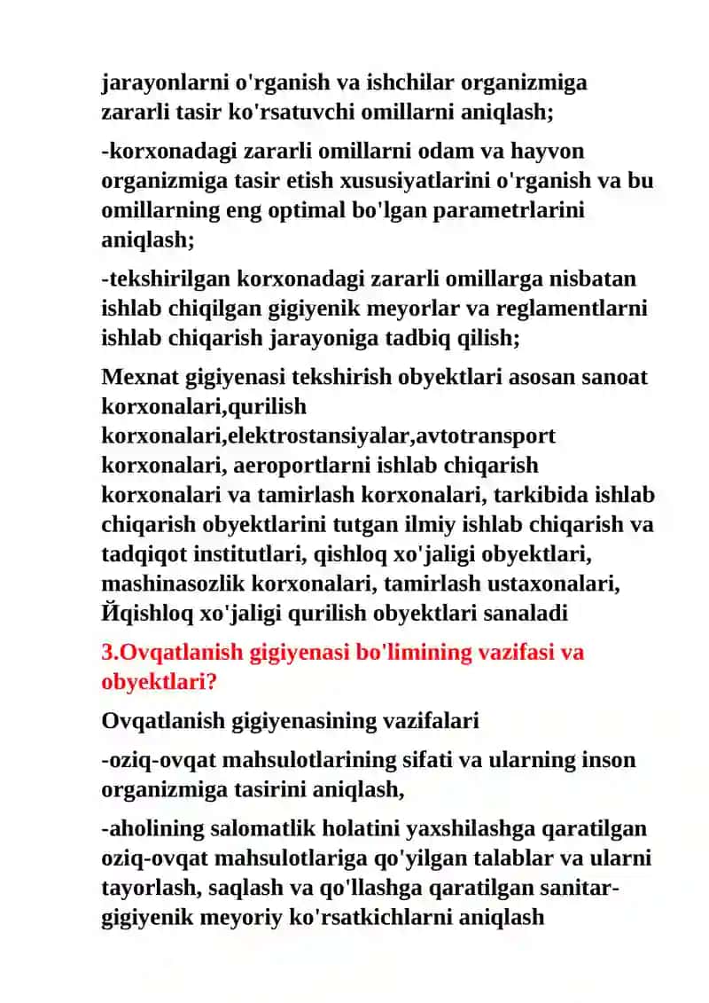 Gigiyena fanining asosiy vazifalari 4