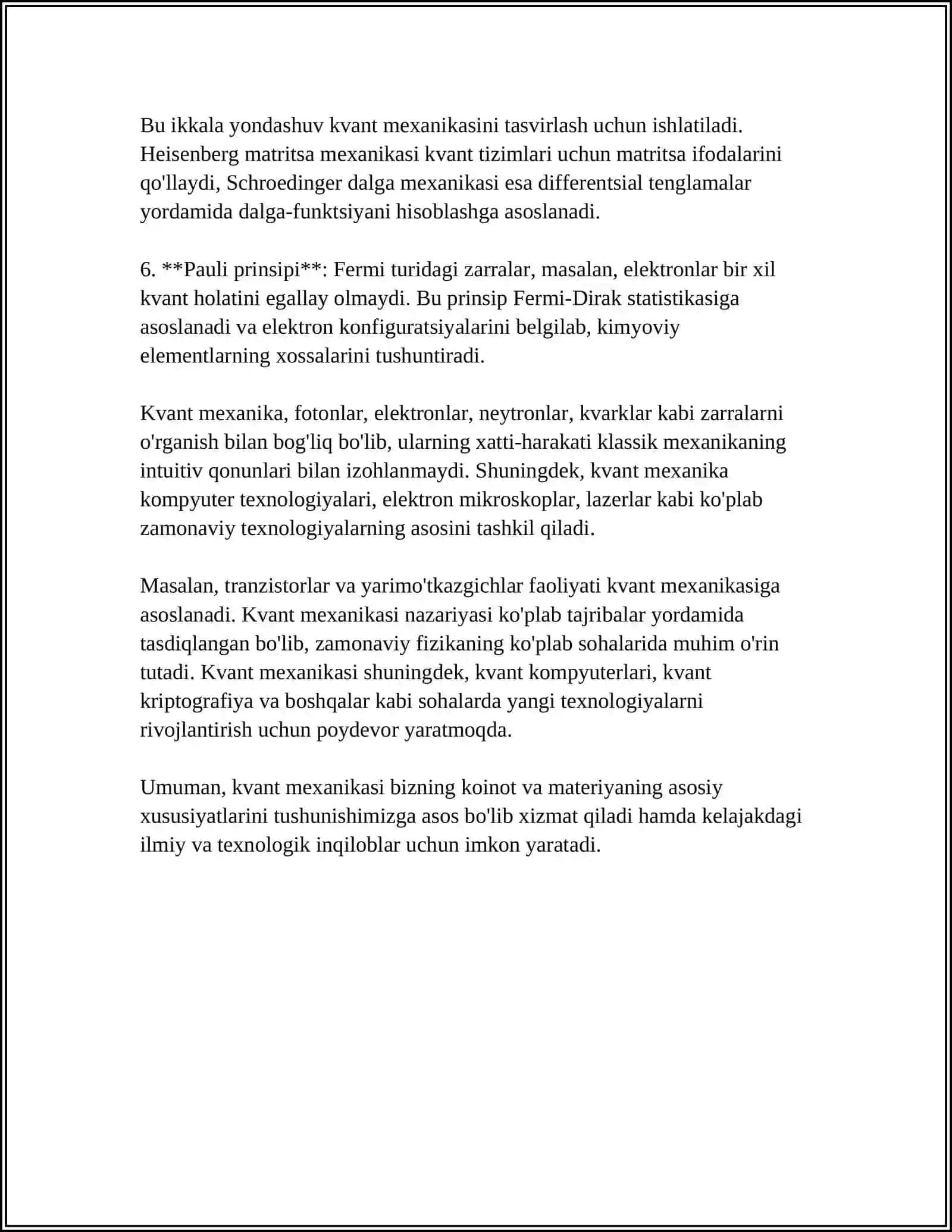 KVANT KIMYOSI DE BROYIL NAZARIYASI 4