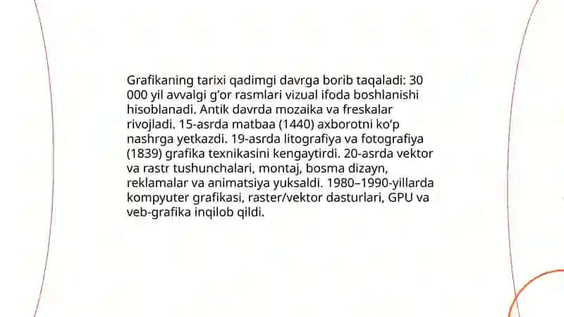 Grafika haqida maʼlumot 4