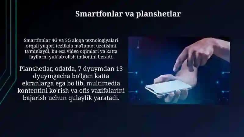 Mobil axborot texnologiyalari 4