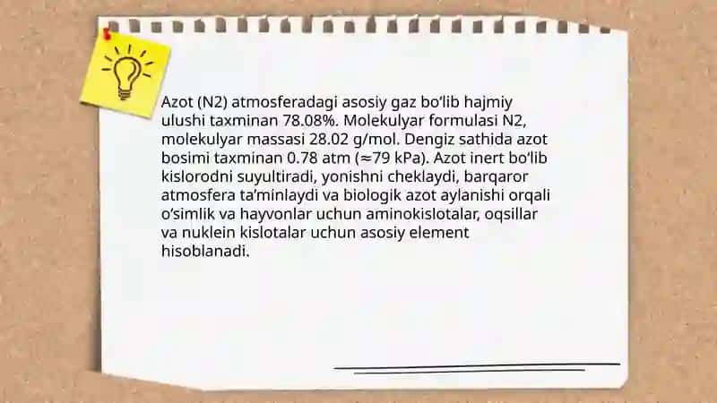 Havo va uning tarkibi 4