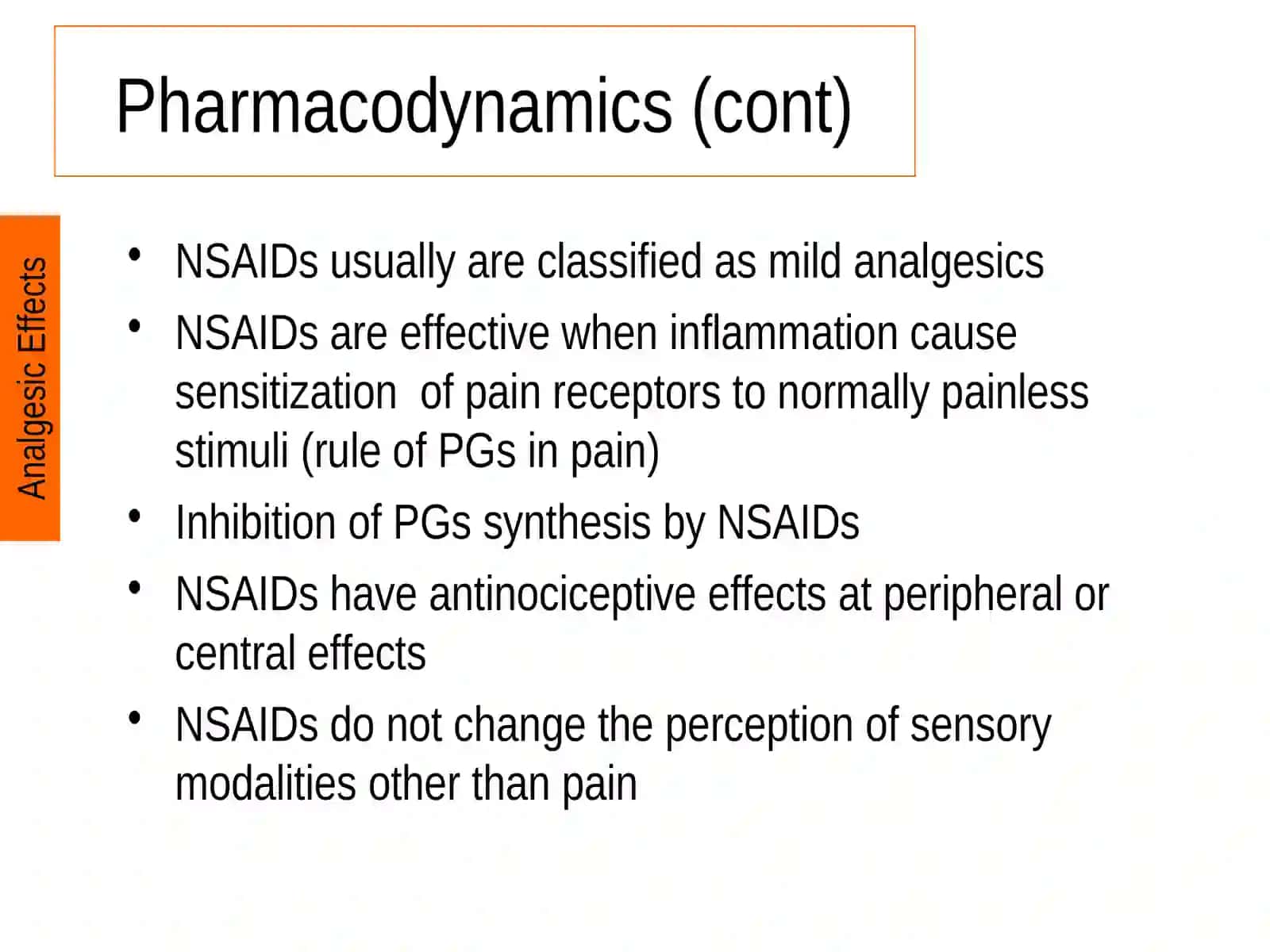 Nonsteroidal Anti-Inflammatory Drugs 4
