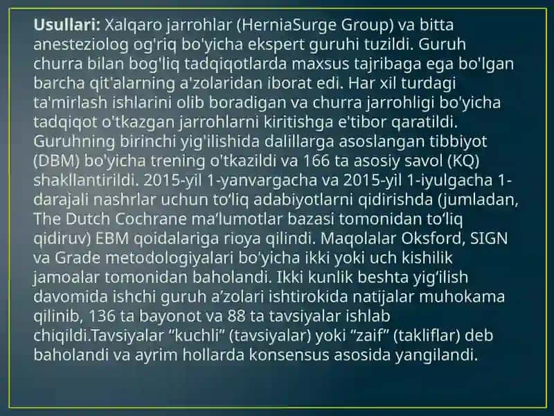 Cho'qqi churrasini tuzatish bo'yicha yo'riqname 4
