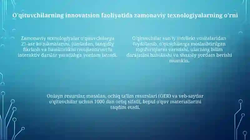 Zamonaviy ta'lim texnologiyalari 4