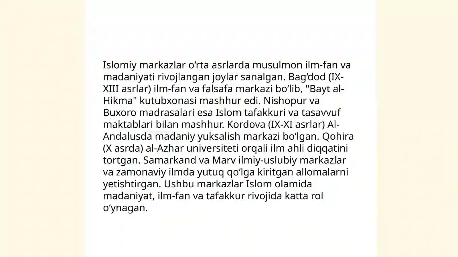 Õzbekistonda faoliyat yurituvci diniy tashkilitlar 4