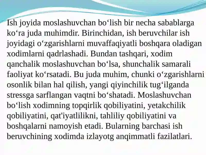 Xodimlar adaptatsiyasi 4