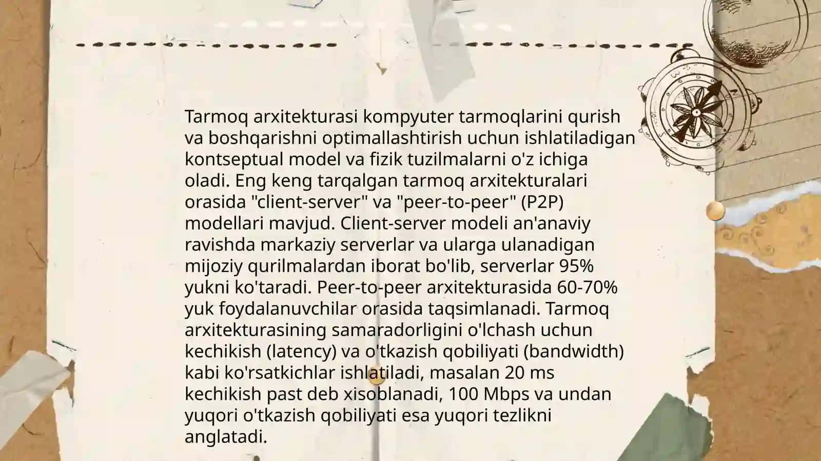 Kompyuter tarmoqlari uning asosiy tushunchalari va turlari 4