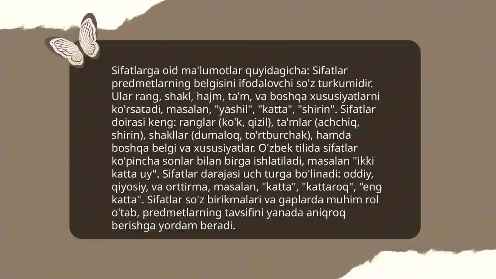 So'z turkumlarini o'rganishda orfografik bilimlar 4