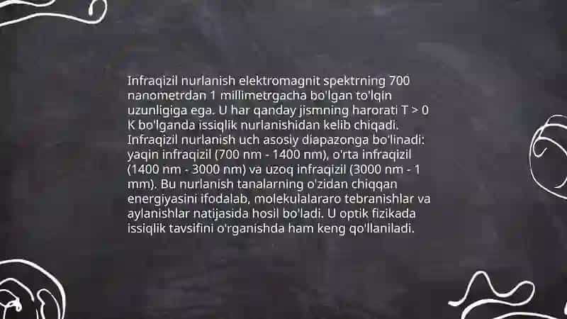 Infraqizil nurlar 4