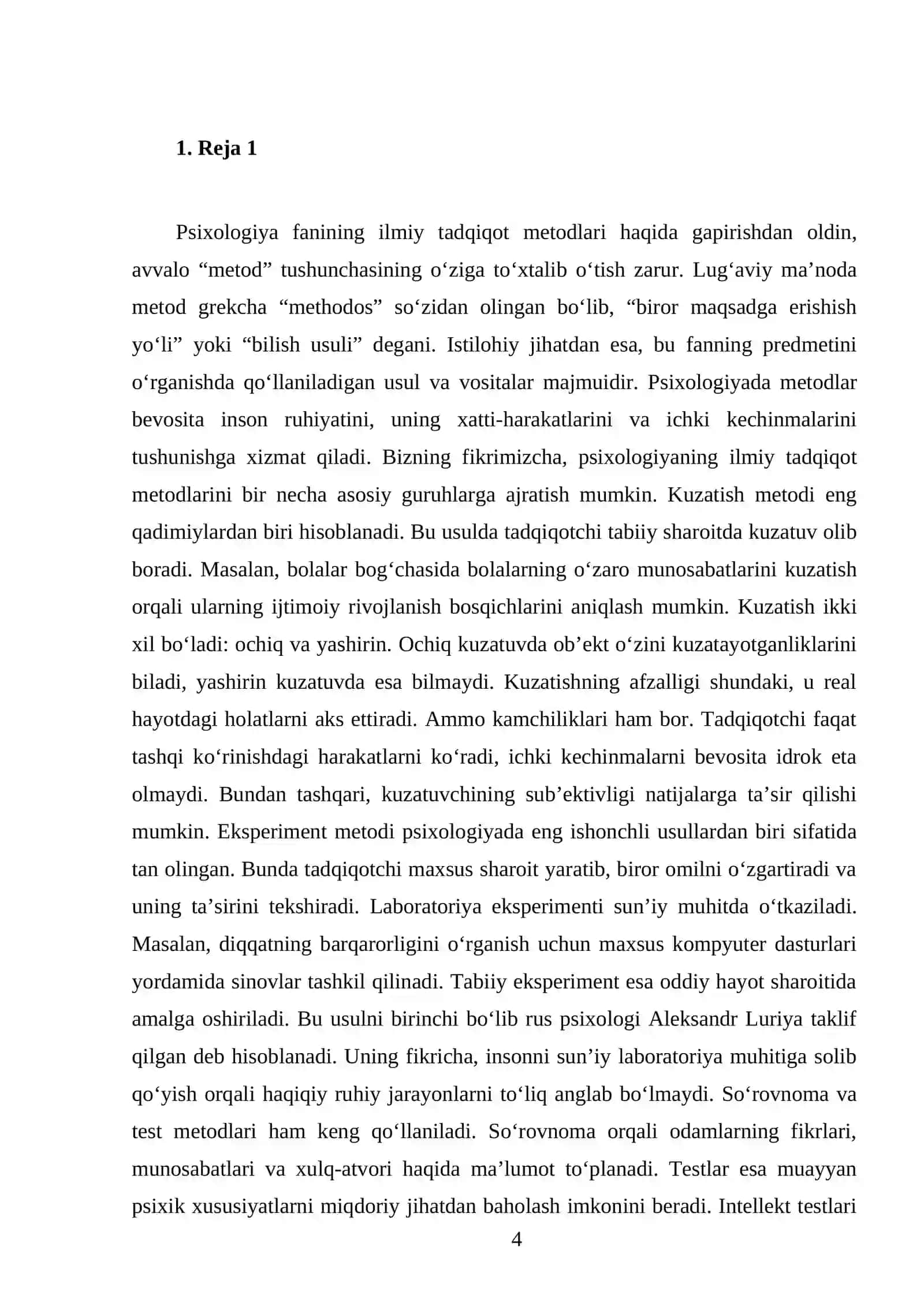 Psixologiyaning ilmiy tadqiqot metodlari 4