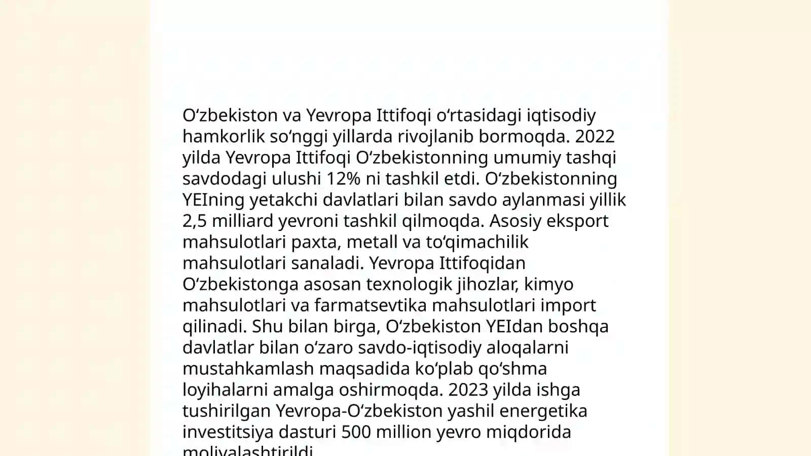 O'zbekiston va AQSh munosabatlari 4