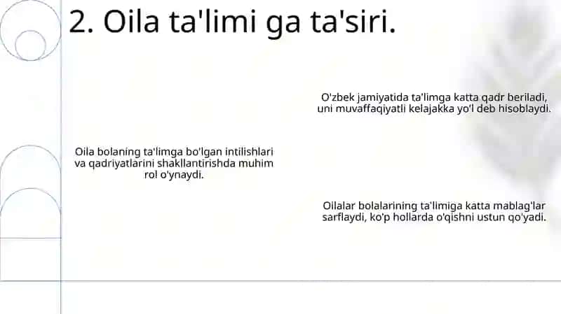 O'zbekiston Respublikasining oila va tarbiya to'grisidagi fikrlar 4