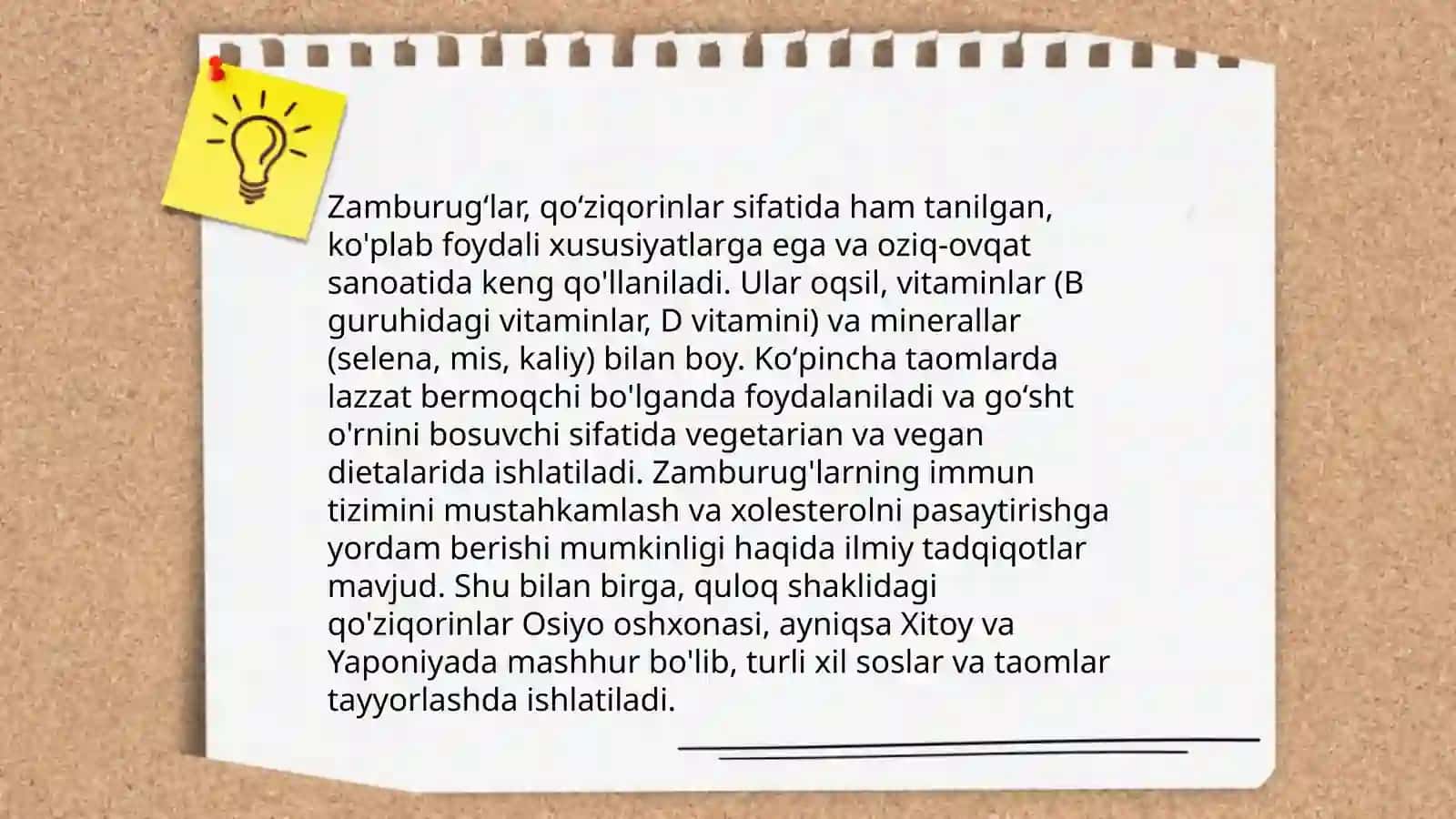 Suv oʻtlari va zamburugʻlarning ahamiyati 4