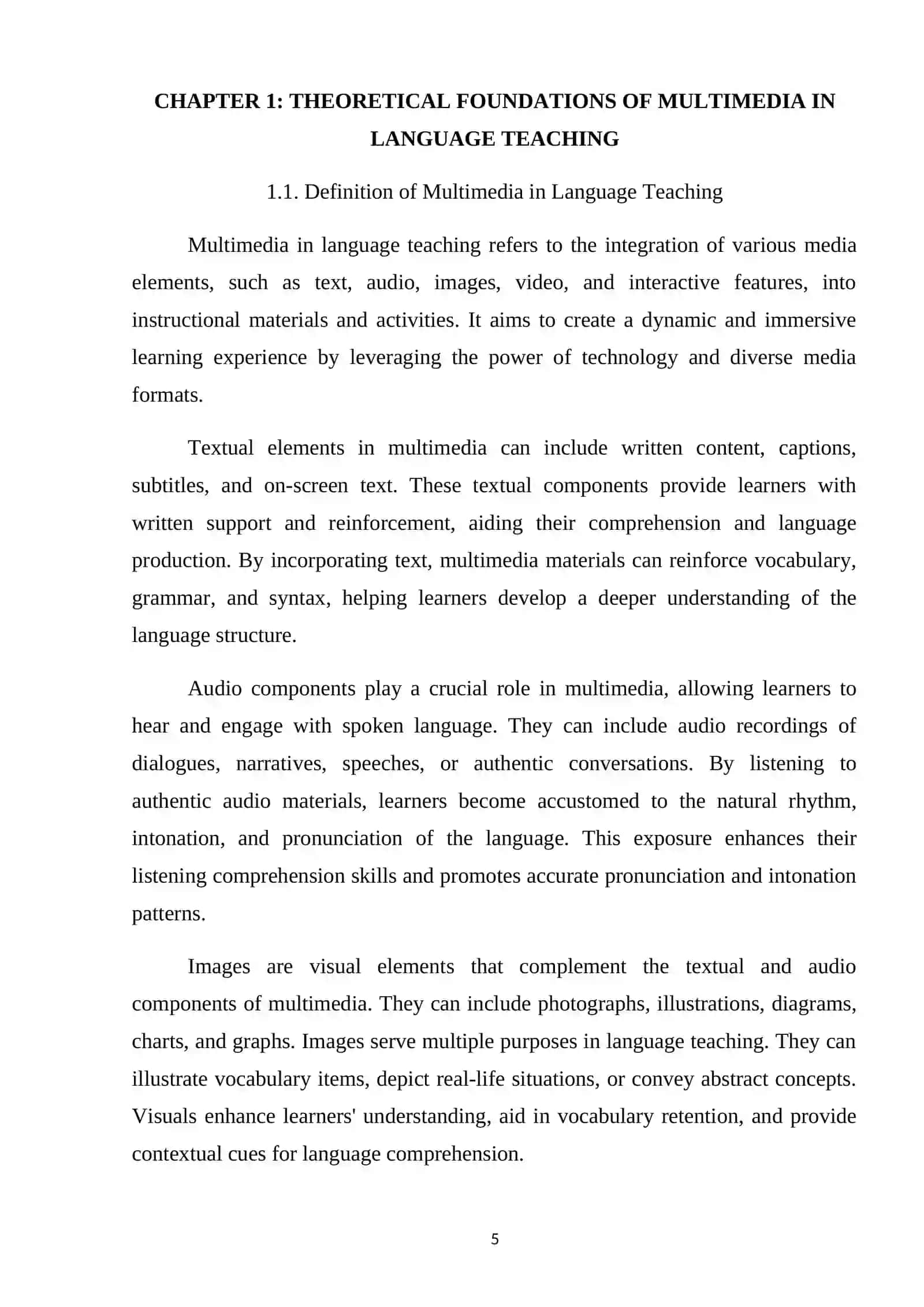 THE ADVANTAGES OF MULTIMEDIA IN TEACHING B2 LEVEL LEARNER 4
