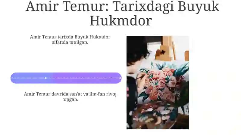 Amir TemurDavridagiIjodVa Ilim 4