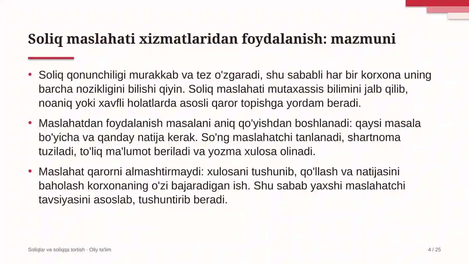 foto va video xizmatlarida soliq maslahati xizmatlaridan foydalanish 7635 4