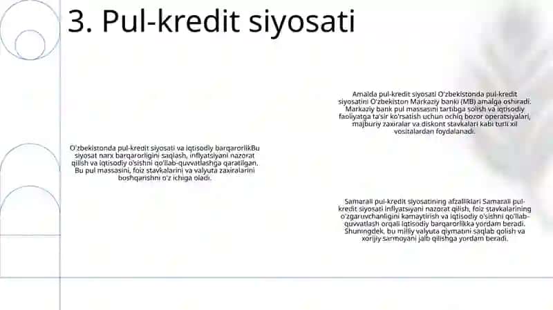 Iqtisodning Barqarorlashuvi 4